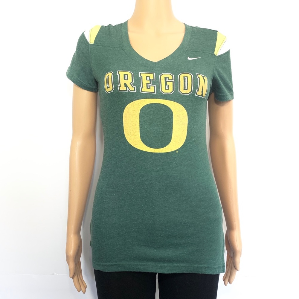 NIKE Oregon Ducks Jersey V-Neck Tee